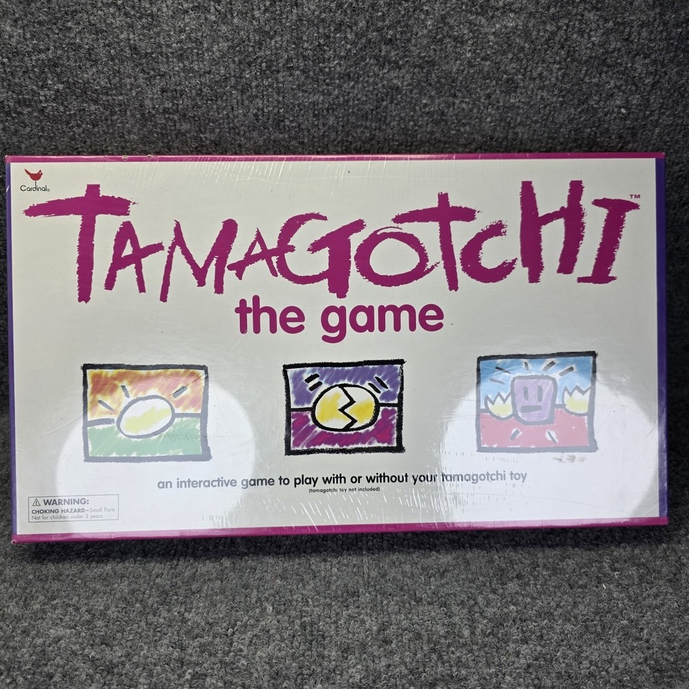 1997 Tamagotchi The Game Board Game by Cardinal Games Brand New Sealed